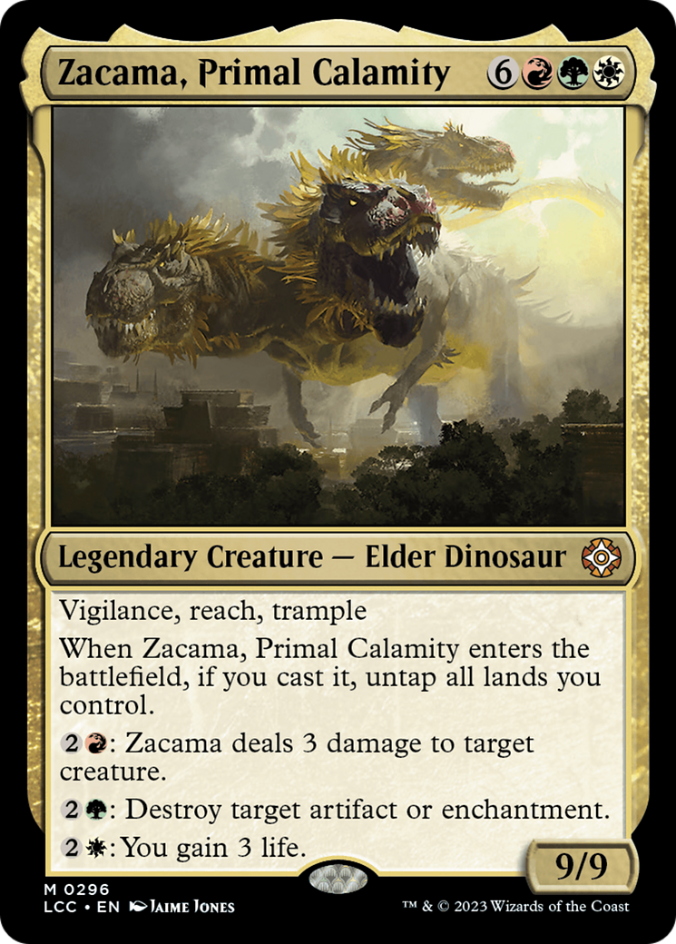 Zacama, Primal Calamity [The Lost Caverns of Ixalan Commander] | Nerdhalla Games