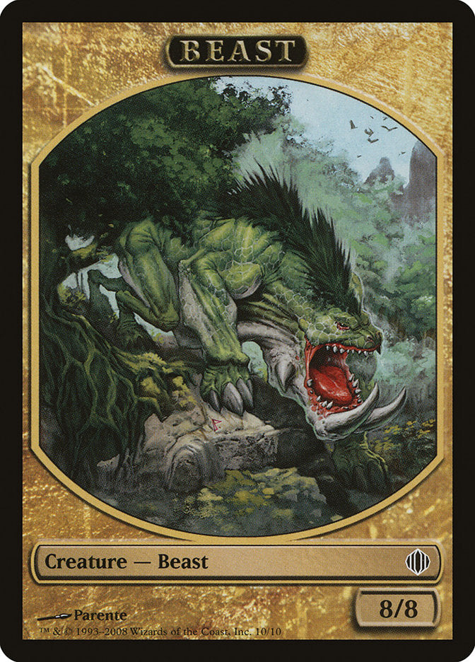 Beast [Shards of Alara Tokens] | Nerdhalla Games