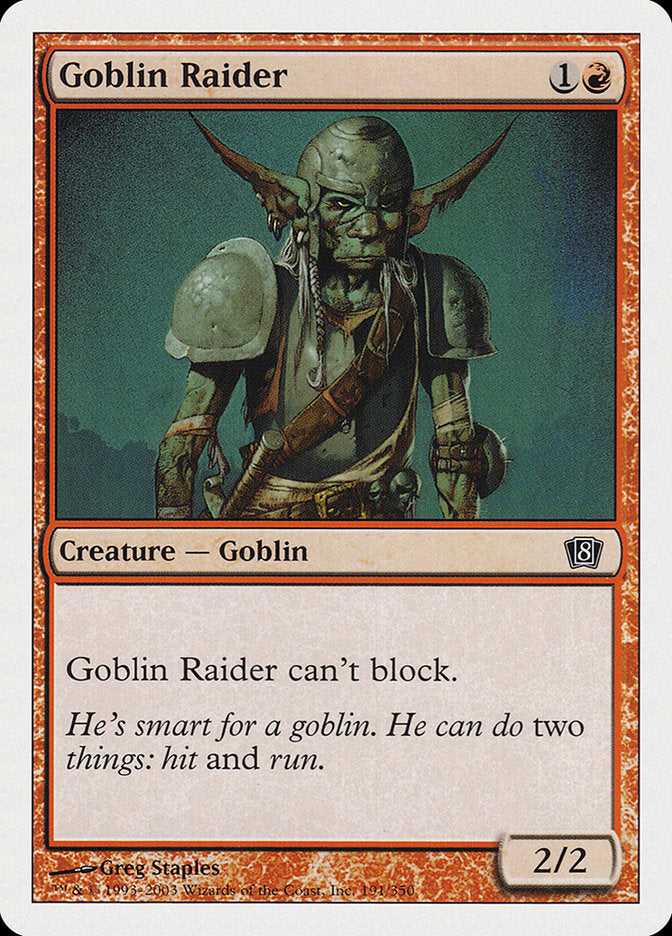 Goblin Raider [Eighth Edition] | Nerdhalla Games