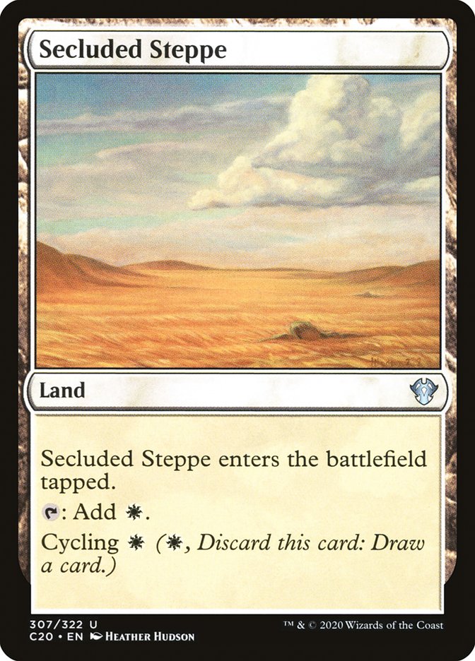 Secluded Steppe [Commander 2020] | Nerdhalla Games