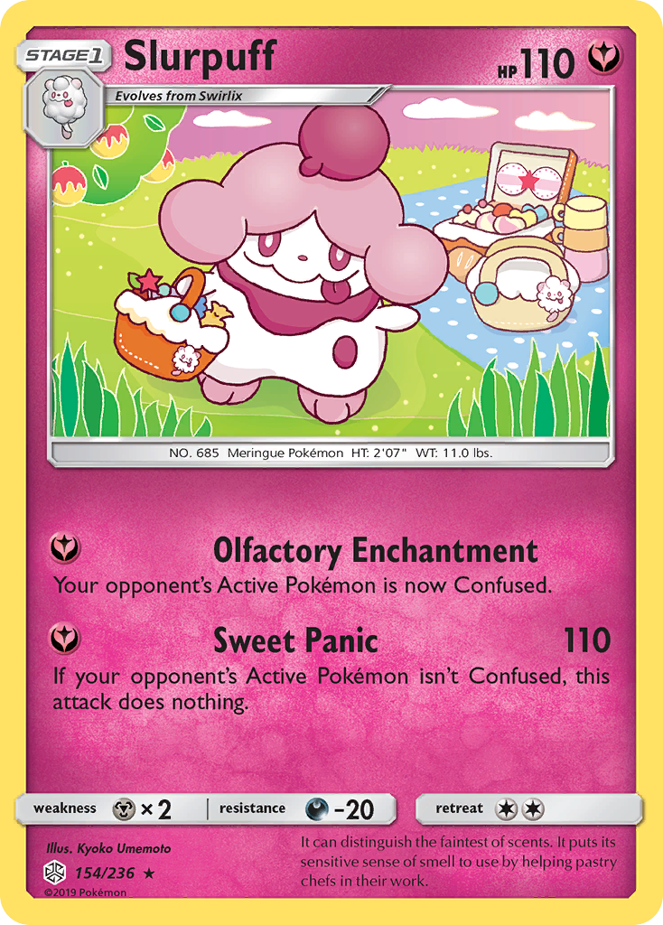 Slurpuff (154/236) [Sun & Moon: Cosmic Eclipse] | Nerdhalla Games