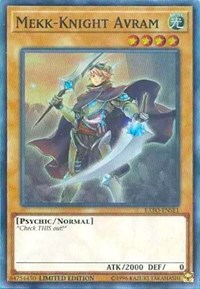 Mekk-Knight Avram [EXFO-ENSE1] Super Rare | Nerdhalla Games