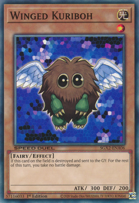 Winged Kuriboh [SGX2-ENA06] Common | Nerdhalla Games