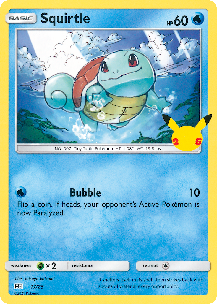 Squirtle (17/25) [McDonald's 25th Anniversary] | Nerdhalla Games