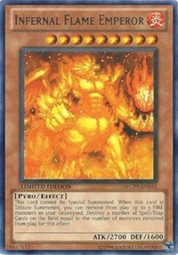 Infernal Flame Emperor [WCPP-EN011] Rare | Nerdhalla Games