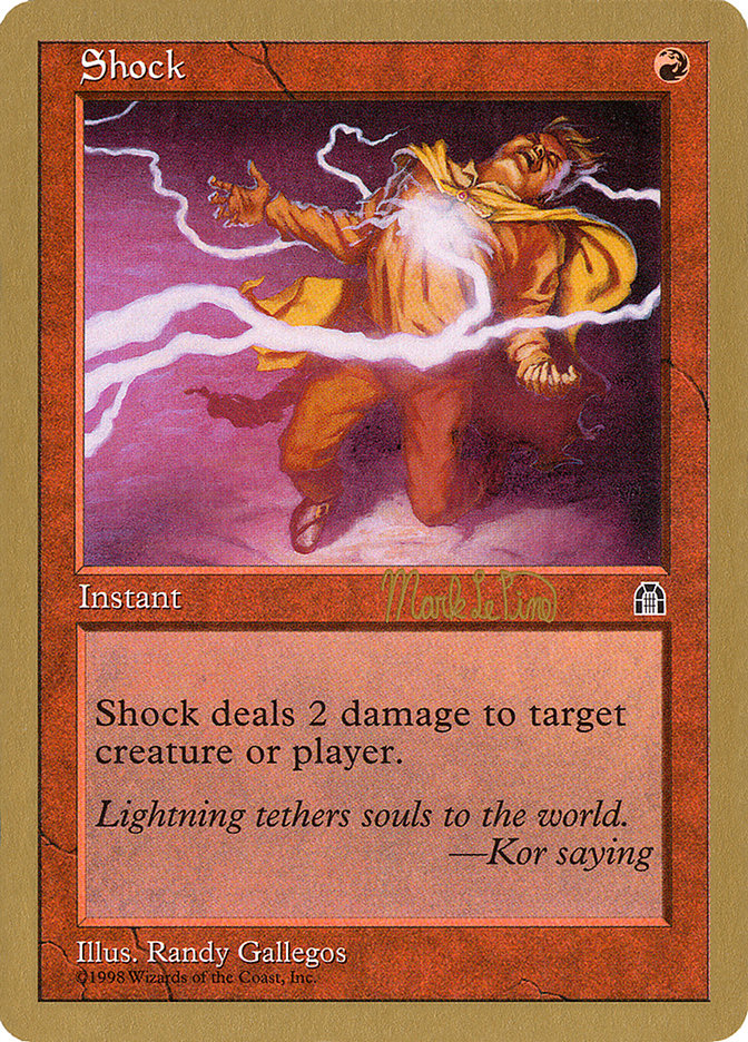 Shock (Mark Le Pine) [World Championship Decks 1999] | Nerdhalla Games