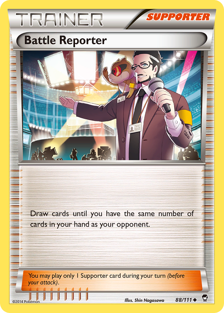 Battle Reporter (88/111) [XY: Furious Fists] | Nerdhalla Games