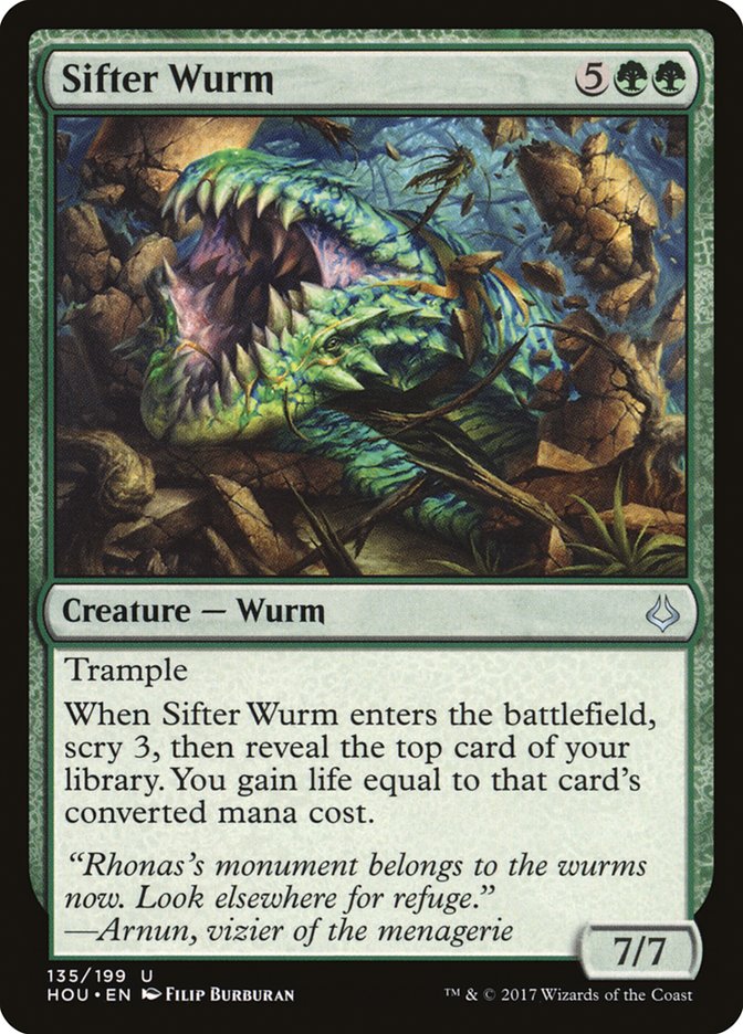 Sifter Wurm [Hour of Devastation] | Nerdhalla Games