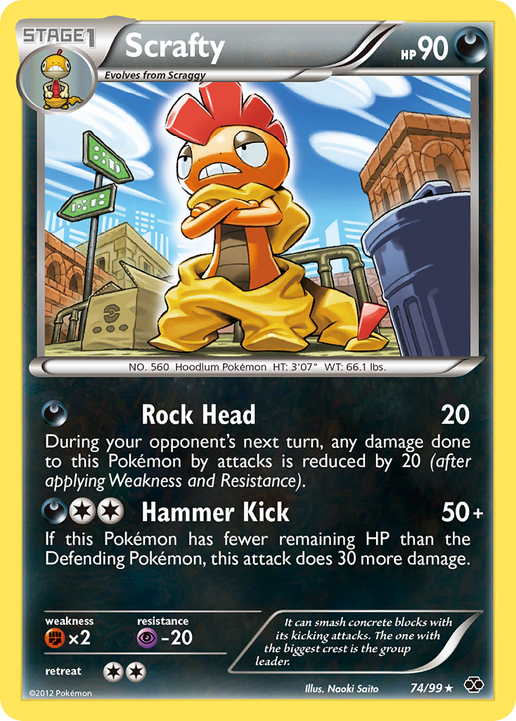 Scrafty (74/99) [Black & White: Next Destinies] | Nerdhalla Games