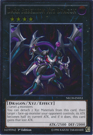 Dark Rebellion Xyz Dragon [NECH-EN053] Ultimate Rare | Nerdhalla Games