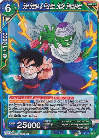 Son Gohan & Piccolo, Skills Sharpened [BT10-147] | Nerdhalla Games