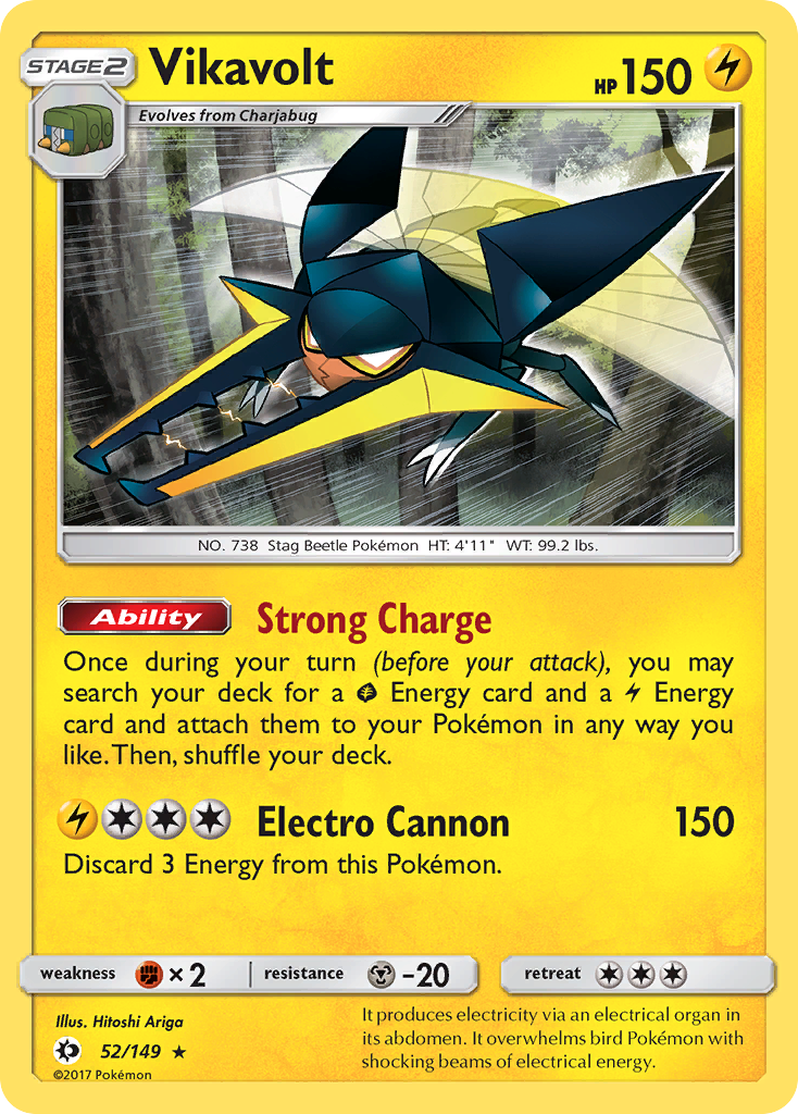 Vikavolt (52/149) [Sun & Moon: Base Set] | Nerdhalla Games