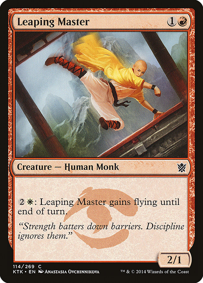 Leaping Master [Khans of Tarkir] | Nerdhalla Games