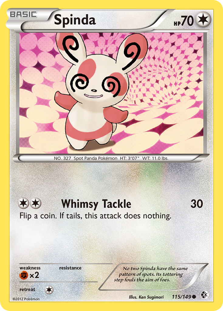 Spinda (115/149) [Black & White: Boundaries Crossed] | Nerdhalla Games