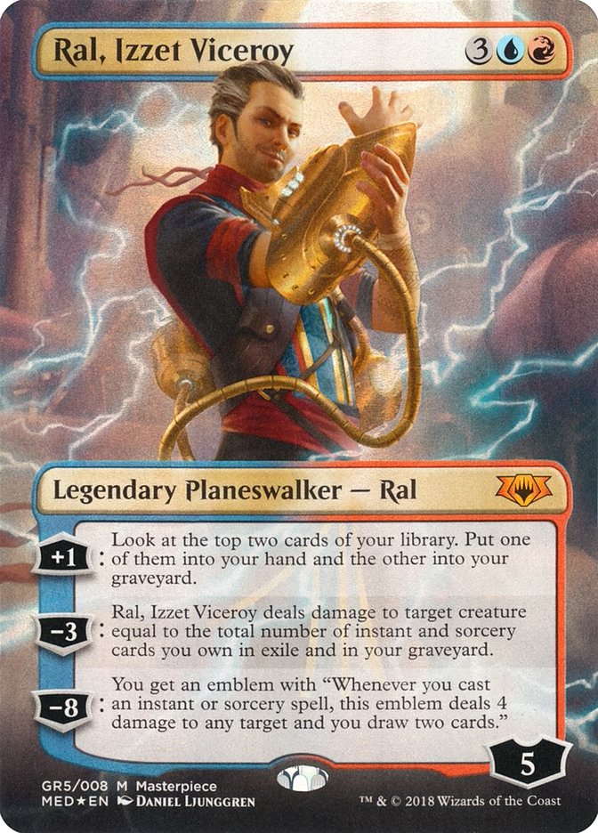 Ral, Izzet Viceroy [Mythic Edition] | Nerdhalla Games