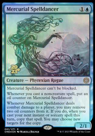 Mercurial Spelldancer [Phyrexia: All Will Be One Prerelease Promos] | Nerdhalla Games