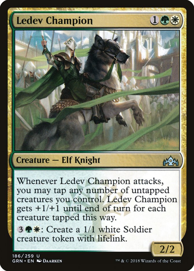 Ledev Champion [Guilds of Ravnica] | Nerdhalla Games