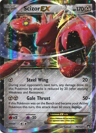 Scizor EX (76/122) (Jumbo Card) [XY: BREAKpoint] | Nerdhalla Games