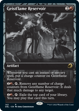 Geistflame Reservoir [Innistrad: Double Feature] | Nerdhalla Games