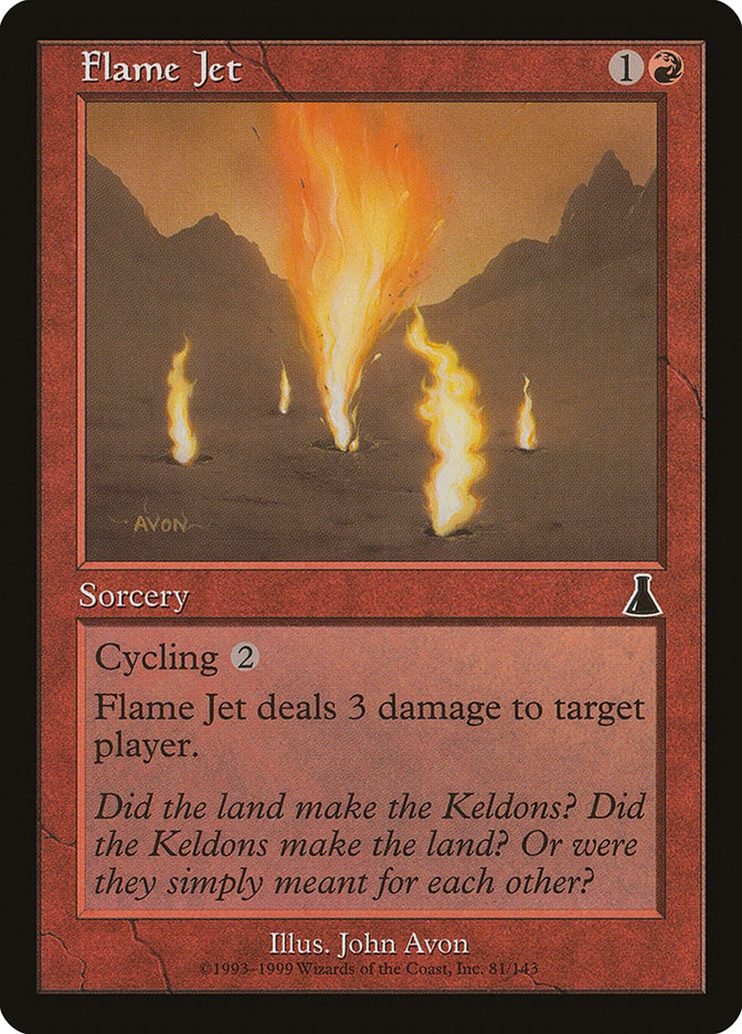 Flame Jet [Urza's Destiny] | Nerdhalla Games