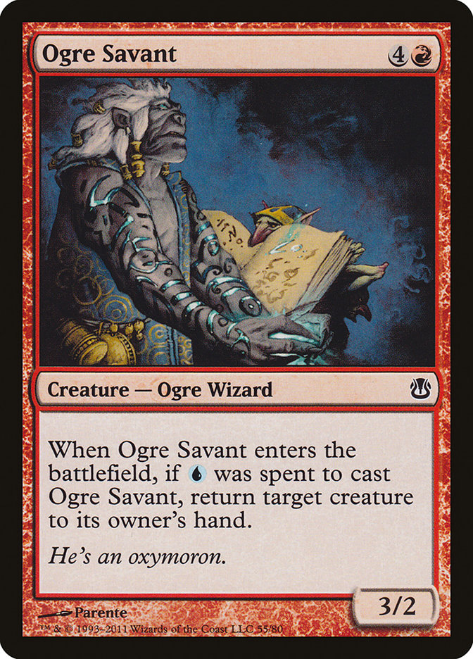 Ogre Savant [Duel Decks: Ajani vs. Nicol Bolas] | Nerdhalla Games