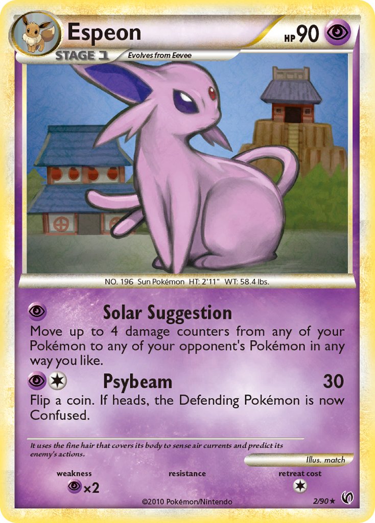 Espeon (2/90) (Theme Deck Exclusive) [HeartGold & SoulSilver: Undaunted] | Nerdhalla Games