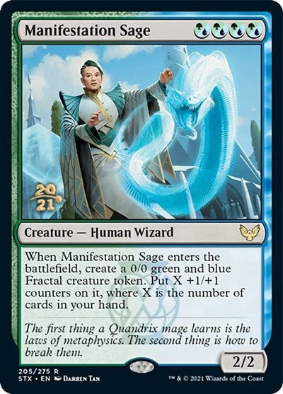 Manifestation Sage [Strixhaven: School of Mages Prerelease Promos] | Nerdhalla Games