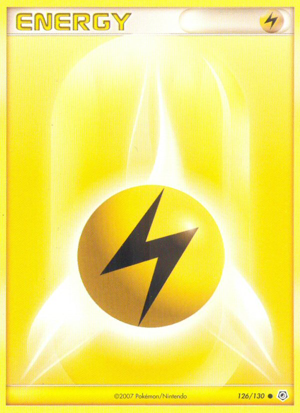 Lightning Energy (126/130) [Diamond & Pearl: Base Set] | Nerdhalla Games