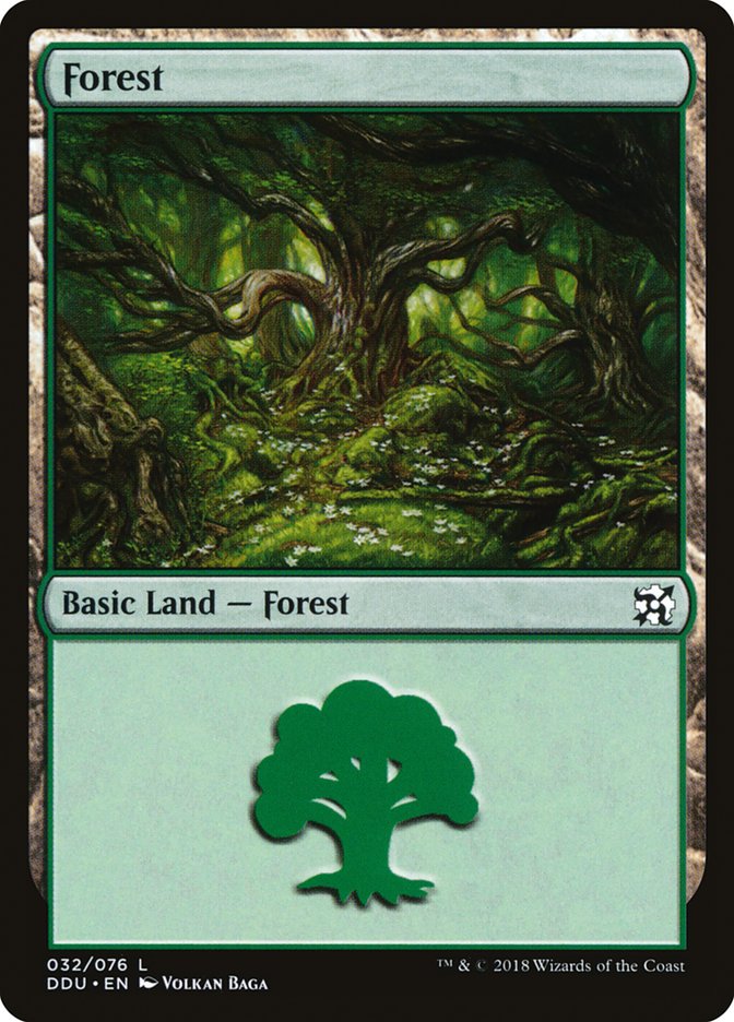 Forest (32) [Duel Decks: Elves vs. Inventors] | Nerdhalla Games