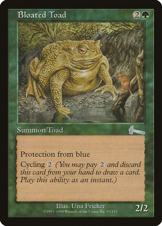 Bloated Toad [Urza's Legacy] | Nerdhalla Games