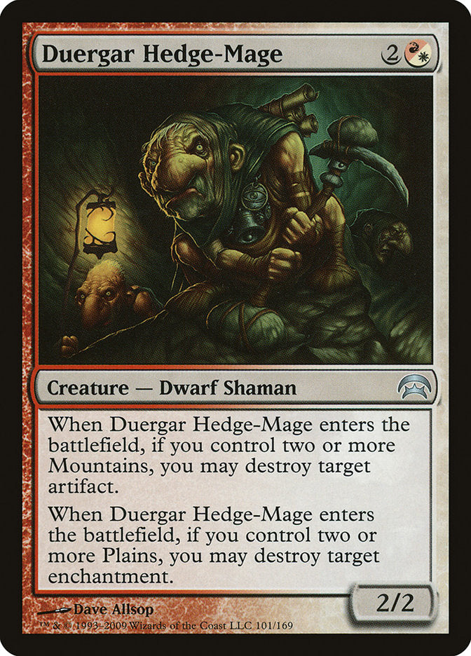 Duergar Hedge-Mage [Planechase] | Nerdhalla Games