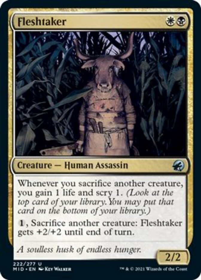 Fleshtaker [Innistrad: Midnight Hunt] | Nerdhalla Games