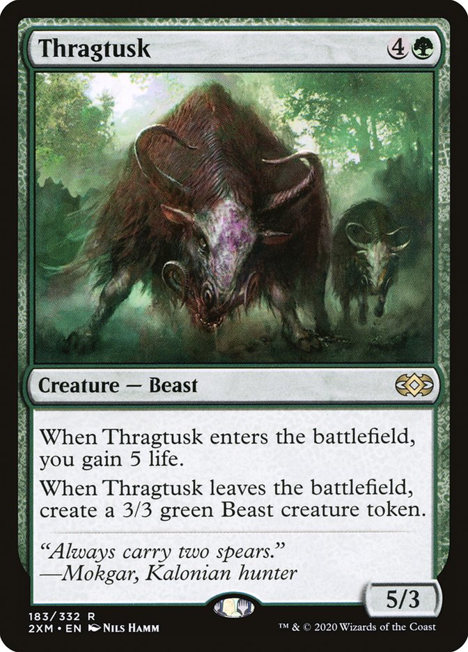 Thragtusk [Double Masters] | Nerdhalla Games