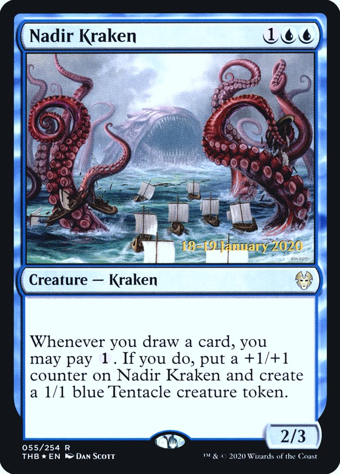 Nadir Kraken [Theros Beyond Death Prerelease Promos] | Nerdhalla Games