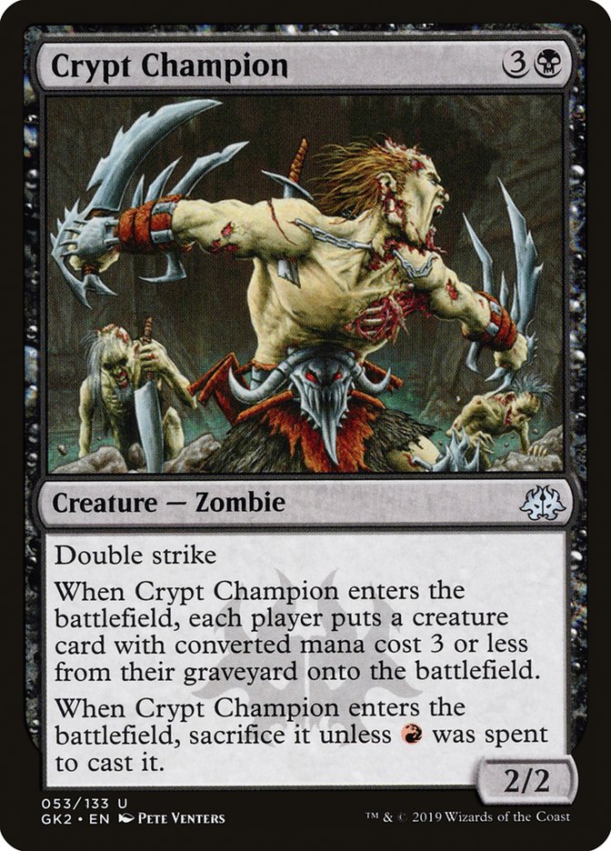 Crypt Champion [Ravnica Allegiance Guild Kit] | Nerdhalla Games