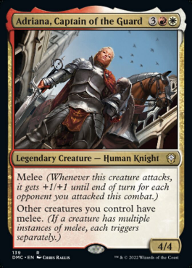 Adriana, Captain of the Guard [Dominaria United Commander] | Nerdhalla Games