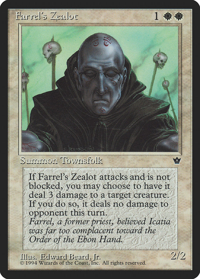 Farrel's Zealot (Edward P. Beard, Jr.) [Fallen Empires] | Nerdhalla Games