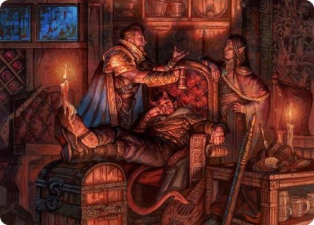 Long Rest Art Card [Dungeons & Dragons: Adventures in the Forgotten Realms Art Series] | Nerdhalla Games