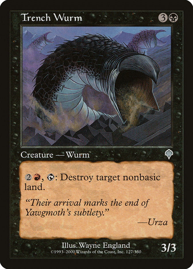 Trench Wurm [Invasion] | Nerdhalla Games