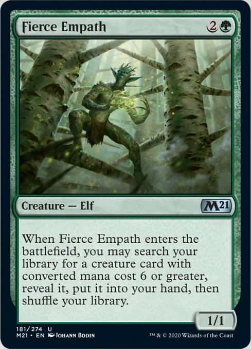 Fierce Empath [Core Set 2021] | Nerdhalla Games