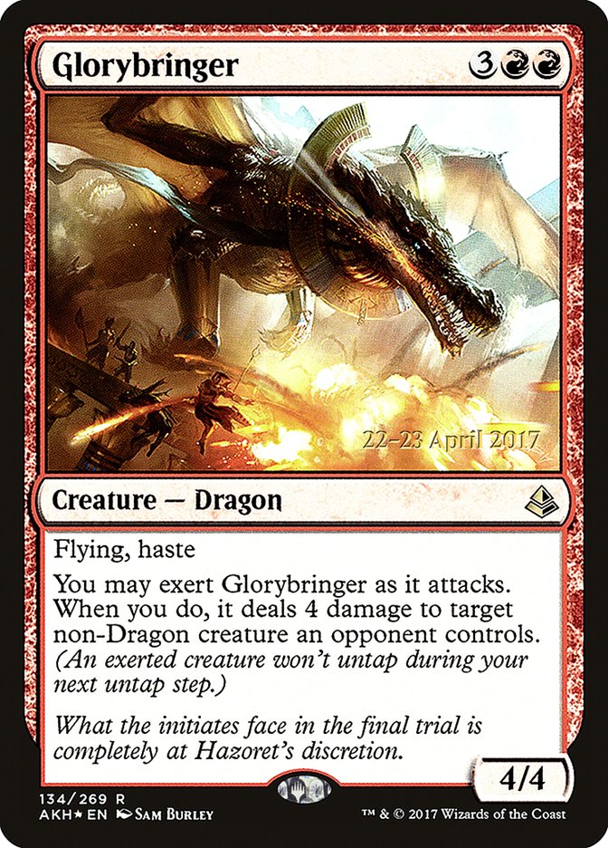 Glorybringer  [Amonkhet Prerelease Promos] | Nerdhalla Games