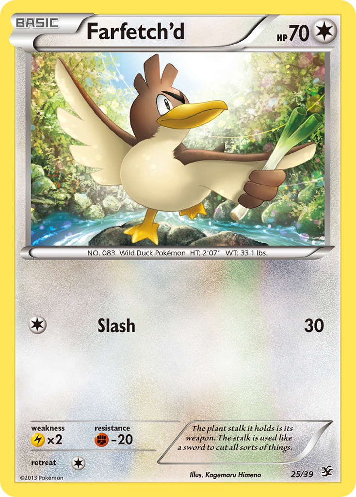 Farfetch'd (25/39) [XY: Kalos Starter Set] | Nerdhalla Games