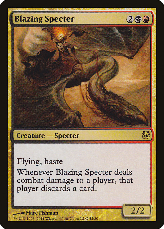 Blazing Specter [Duel Decks: Ajani vs. Nicol Bolas] | Nerdhalla Games