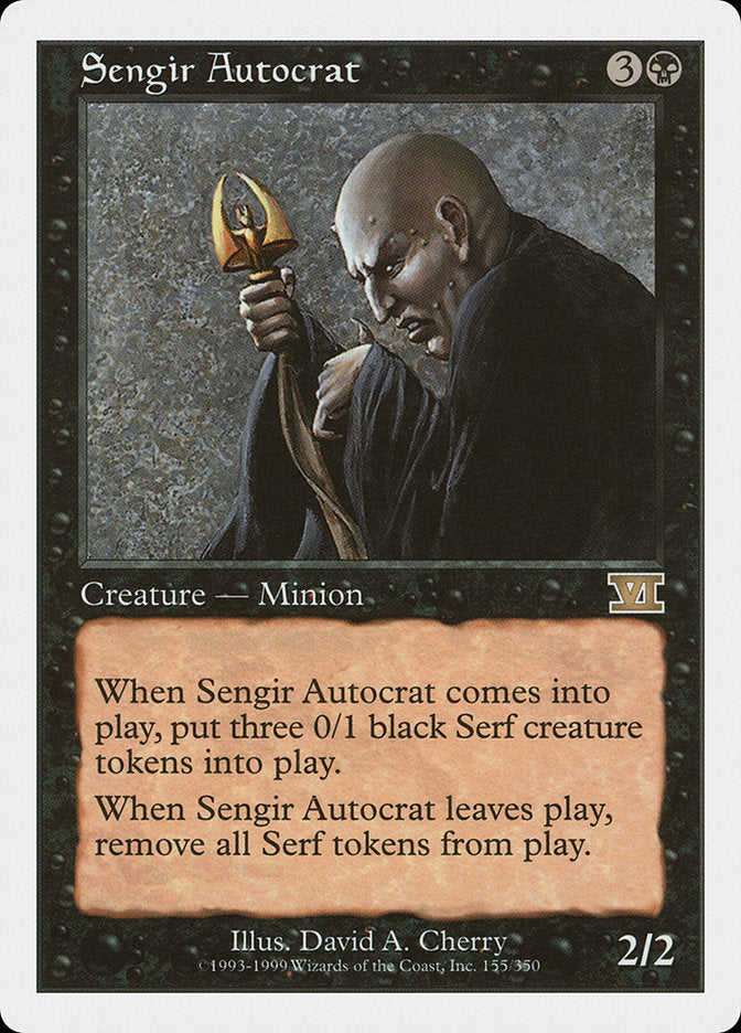 Sengir Autocrat [Classic Sixth Edition] | Nerdhalla Games