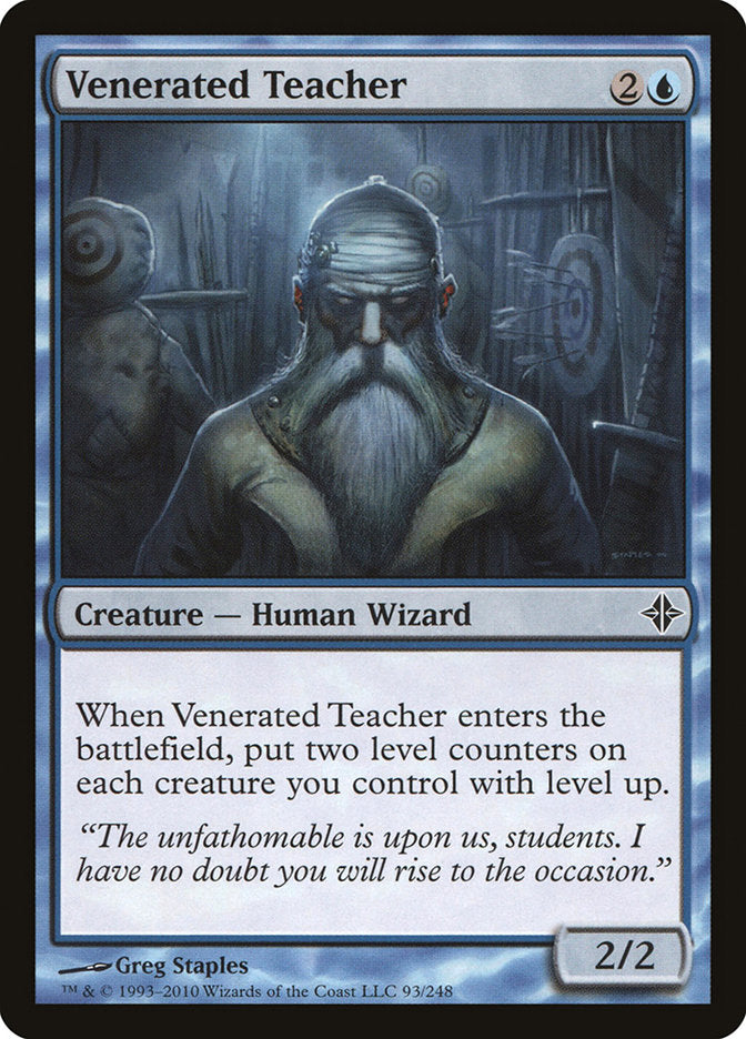 Venerated Teacher [Rise of the Eldrazi] | Nerdhalla Games