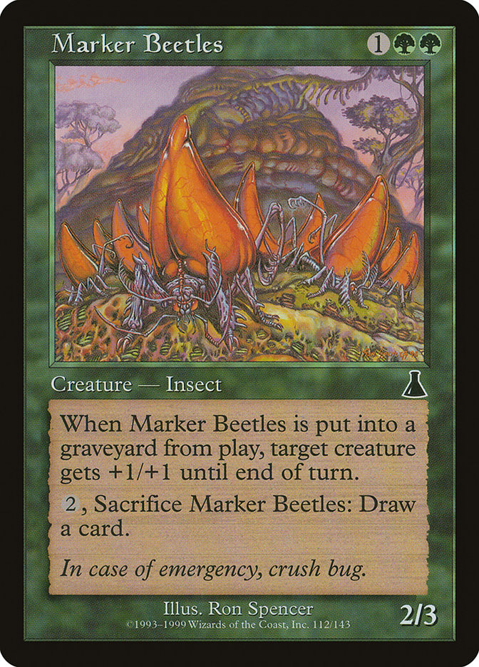 Marker Beetles [Urza's Destiny] | Nerdhalla Games