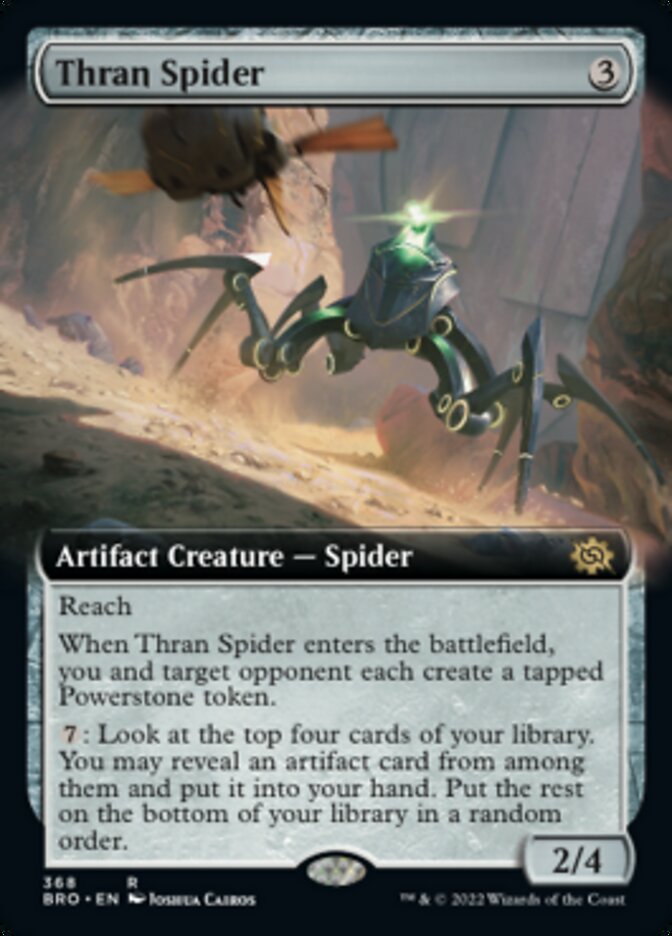 Thran Spider (Extended Art) [The Brothers' War] | Nerdhalla Games