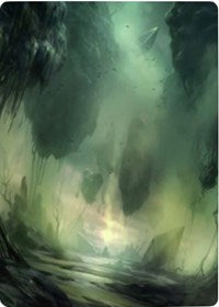 Swamp 1 Art Card [Zendikar Rising Art Series] | Nerdhalla Games