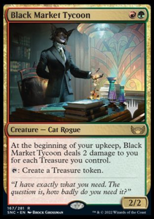 Black Market Tycoon (Promo Pack) [Streets of New Capenna Promos] | Nerdhalla Games