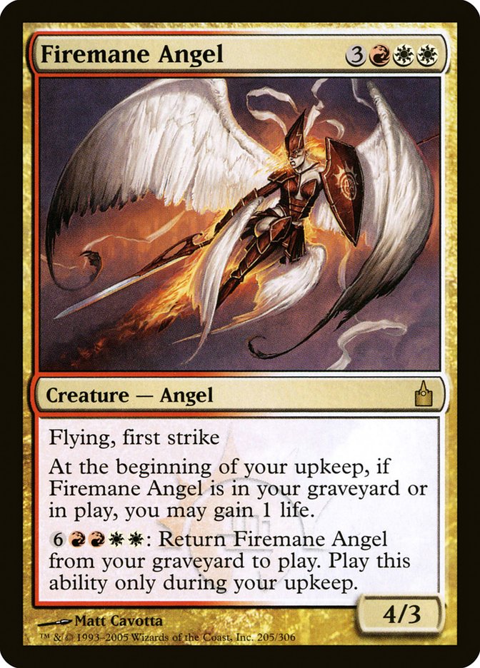 Firemane Angel [Ravnica: City of Guilds] | Nerdhalla Games